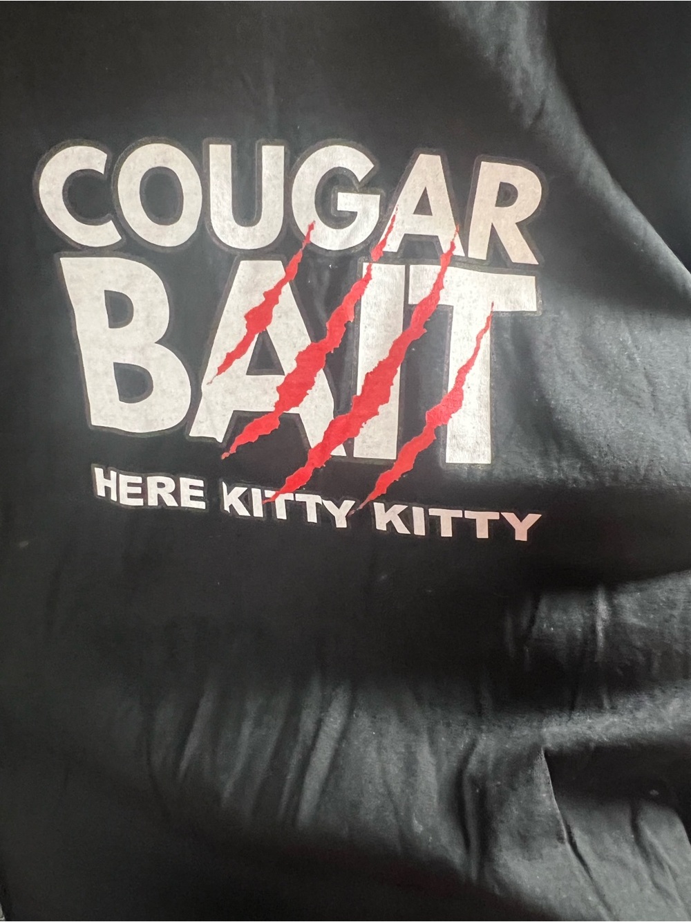 Cougar Bait 'Here Kitty Kitty' Graphic Tee - Black